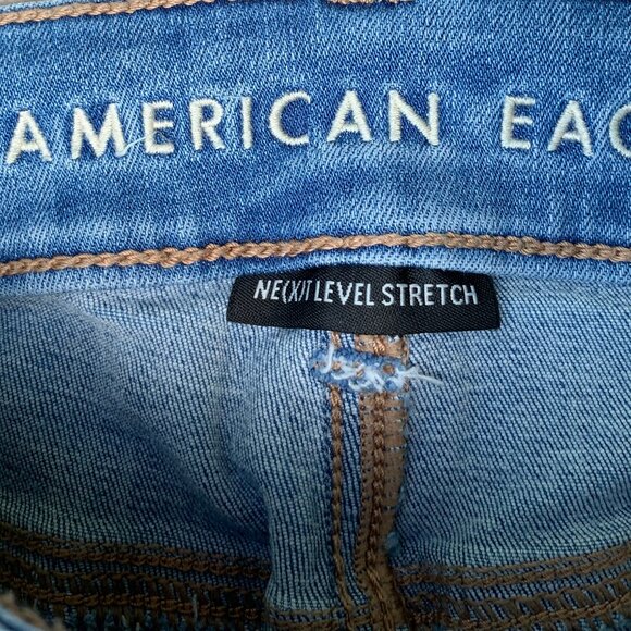 American Eagle Outfitters Next Level Stretch Favorite Boyfriend Jeans Sz6 - Picture 13 of 16